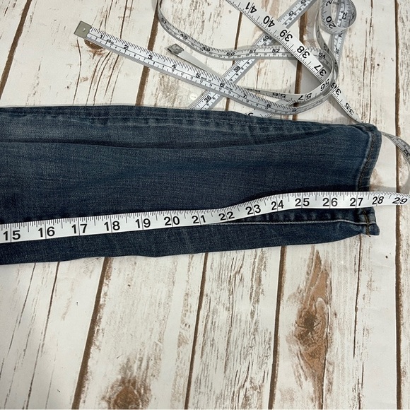 J. Crew Toothpick Skinny Jeans‎ Size 27 medium wash low rise j crew - Picture 6 of 11